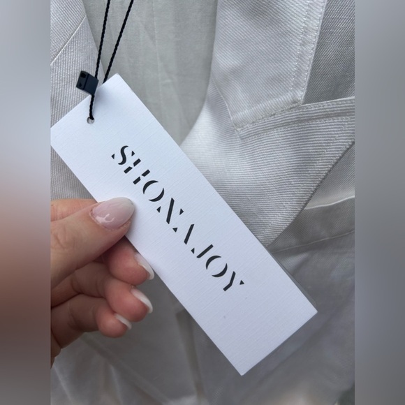 Shona Joy Bonita Fitted Jumpsuit In Ivory New with Tags! - Picture 12 of 13
